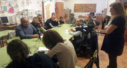 ممثلو المجتمع المدني الريفي بمليلية يعقدون مؤتمرا صحفيا حول منع دخول الأكباش المغربية إلى الثغر المحتل