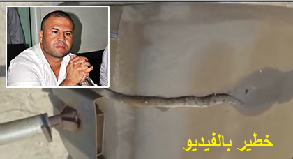 خطير بالفيديو: موظفة تزعم أنها عثرت على "عمل سحري" يستهدف سليمان حوليش فوق سطح بلدية الناظور