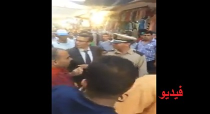 مثير بالصور والفيديو: حملة مضادّة موازية تدعو إلى مقاطعة الإنتخابات الآنية وسط حصار أمني بمدينة الناظور