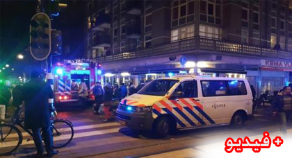 بالفيديو.. شجار ينتهي بجريمة قتل شاب من اصل مغربي واصابة اثنين اخرين بهولندا 