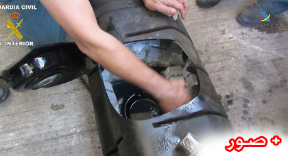 مليلية.. حجز كمية مهمة من الحشيش مخبأة داخل خزان وقود سيارة مرقمة بألمانيا