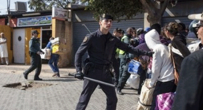 معبر فرخانة بؤرة سوداء بمليلية المحتلة