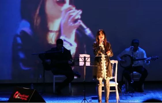 سعيدة فكري وأميمة بلاح وسيليا الزياني في افتتاح مهرجان "بويا" النسائي للموسيقي بالحسيمة