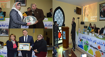 جمعية “ملتقى الفن والإبداع” تتوج عالوش، زاوزاو، أغيلاس وقدميري نجوما لها في حفل تكريمهم بالناظور