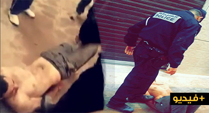 مخمور متجرد من ملابسه يتمادى في غيِّه ويروّع مواطنين تحت تهديدهم بالسلاح مرددا "الله أكبر" وسط الناظور