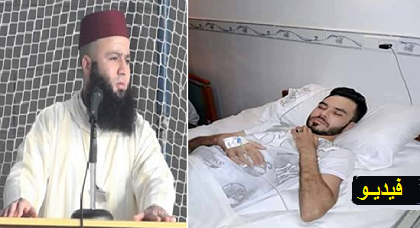 الداعية طارق بنعلي يغالب دموعه وهو يتحدث عبر المباشر إلى "وليد" الذي أمضى 5 سنوات راقدا بمستشفى الناظور