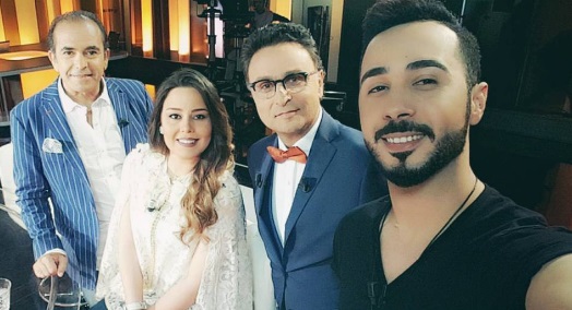 الفنان بدر سلطان يلتقي نجمة "آراب أيدول" الناظورية كوثر براني