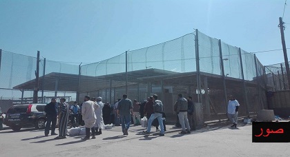 محاولة فاشلة لتهريب 10 أفارقة من معبر فرخانة