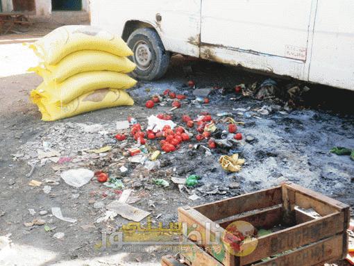 سوق خميس تمسمان مرفق يضخ مداخيل هامة في صندوق الجماعة يعيش كارثة بيئية حقيقية  سوق خميس تمسمان مرفق يضخ مداخيل هامة في صندوق الجماعة يعيش كارثة بيئية حقيقية