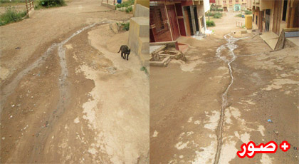 ساكنة منطقة غاسي تعيش وسط مياه الصرف الصحي ومواطنون يستغيثون بالمسؤولين