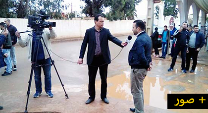 القناة الأمازيغية تحط الرحال بدار الكبداني وتسلط الضوء على واقع البنية التحتية والمرافق العمومية بالمنطقة
