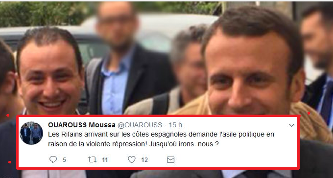 واعروص المقرب من ماكرون يؤكد طلب الشباب الريفي اللجوء في إسبانيا ويتساءل إلى أين نحن ذاهبون