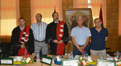 الباحث نجيم مزيان ينال شهادة الدكتوراه في القانون العام والعلوم السياسية بميزة مشرف جدا