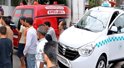 خطير: هجوم بـ "الكريموجين" على طاكسي يرسل شخصين لمستعجلات الدريوش وهذه باقي التفاصيل خطير: هجوم بـ "الكريموجين" على طاكسي يرسل شخصين لمستعجلات الدريوش وهذه باقي التفاصيل