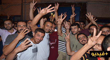نشطاء "الحراك الشعبي" يحتفون بحرية المفرج عنهم من سجن الناظور