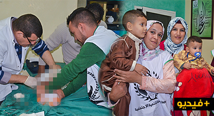 ازيد من 53 طفل يستفيدون من عملية ختان نظمتها جمعية الرحمة  بالناظور