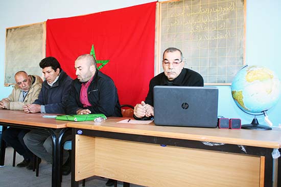 تأسيس جمعية أباء وأمهات وأولياء التلاميذ بثانوية أمجاوالاعدادية‎