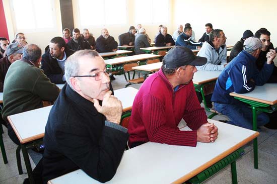 تأسيس جمعية أباء وأمهات وأولياء التلاميذ بثانوية أمجاوالاعدادية‎