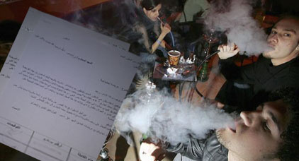 مواطنون بالناظور الجديد يراسلون الإدارة الترابية و الامن الوطني للمطالبة بإغلاق مقهى للشيشة