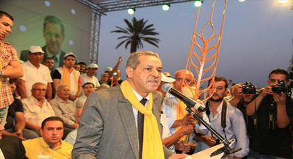أمحند العنصر وقيادات حزبية وطنية وجهوية بالناظور لحضور تجمع خطابي دعما للرحموني 