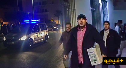 تعزيزات أمنية ترافق عملية نقل صناديق الاقتراع إلى عمالة الناظور 