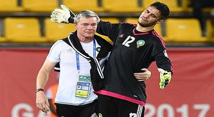 مدرب "الأسود" يعرب عن قلقه من جلوس الناظوري "منير المحمدي" في الإحتياط