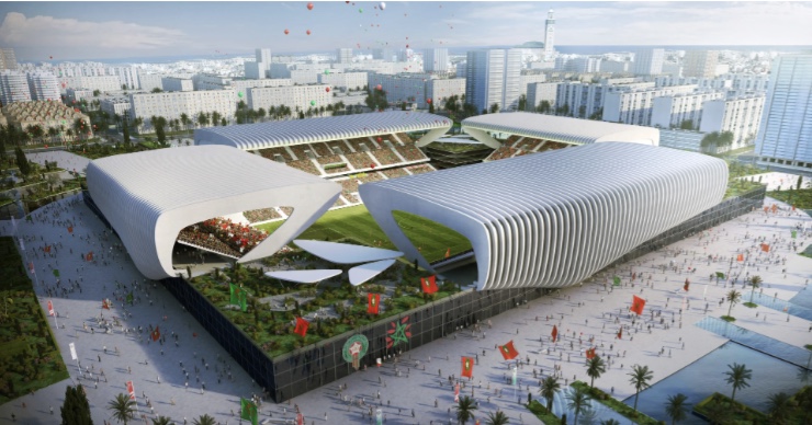 تعرفوا على تصميم ملعب الناظور وملاعب المدن الأخرى التي سيتم إنجازها لاستضافة المونديال