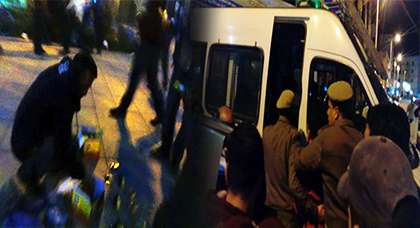 مواطنون يحاصرون لصا بعد سطوه على هاتف نقال ولوذه بالفرار وسط الناظور