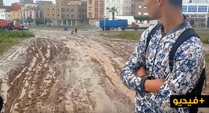 التساقطات المطرية تغرق مدينة بني انصار.. والساكنة تستنكر "لامبالاة" المسؤولين
