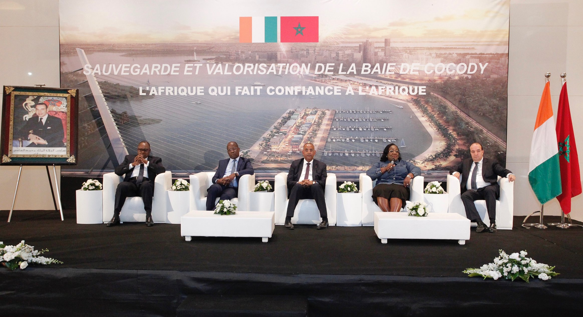 وفد حكومي إيفواري يزور المغرب ويشيد بنتائج مارتشيكا ميد في تثمين خليج كوكودي