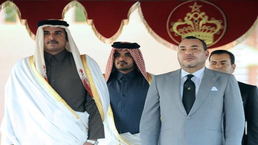 بعد الغدر السعودي... الملك محمد السادس يتصل بامير قطر ويشكره عن دعمه للملف المغربي
