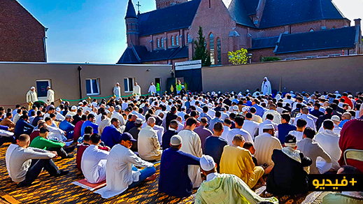 الجالية المسلمة ببلجيكا تحتفل بعيد الفطر المبارك في أجواء من الغبطة و السرور و البهج