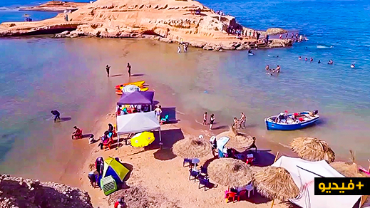 شاهدوا سحر وروعة شاطئ "ثماضت" بالناظور الذي صنفته مجلة أمريكية من أجمل 10 شطآن في العالم