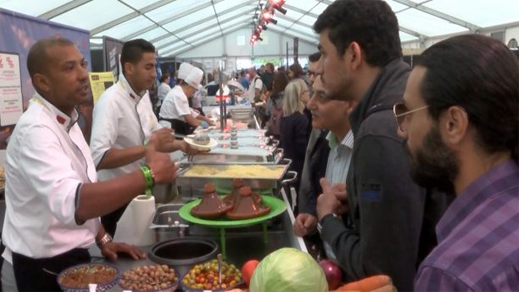الطبخ المغربي الأصيل يتألق في مهرجان دولي في بروكسيل