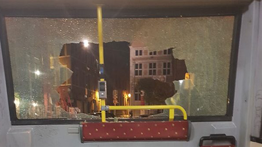 بلجيكا..حالة ذعر تنتاب ركاب حافلة في لييج بعد قذفها بالحجارة