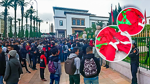 هذه هي العقوبات التي تنتظر المتورطين في حرق “العلم الوطني” أمام البرلمان
