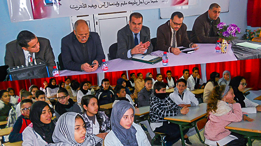 انطلاق الحملة الجهوية التحسيسية بـ"مخاطر الانترنيت والأمن السيبراني" بالمؤسسات التعليمية ببني أنصار
