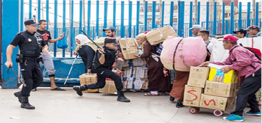 الجمارك الإسبانية بالمعابر الحدودية مع الناظور تفرض إجراء جديدا على ممتهني التهريب المعيشي
