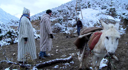 الحرارة تنخفض بالحسيمة الى 4 درجات تحت الصفر