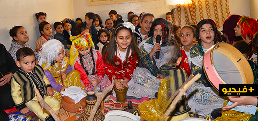 الطفولة الشعبية تحتفي مع أطفالها برأس السنة الامازيغية وسط مطالب بجعل المناسبة عيدا وطنيا