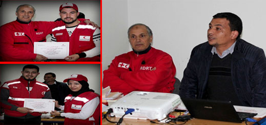 الدريوش.. الهلال الأحمر يواصل تكوين المنقذين ويطلق الفوج الـ 3 تحت إسم "فوج الإنسانية" والشباب مدعوين للانخراط الدريوش.. الهلال الأحمر يواصل تكوين المنقذين ويطلق الفوج الـ 3 تحت إسم "فوج الإنسانية" والشباب مدعوين للانخراط