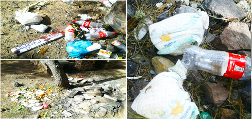 بالصور.. المنتزه الطبيعي الغابوي "كوركو" يرزح تحت وطأة انتشار الأزبال والقمامة التي يخلفها المرتادون