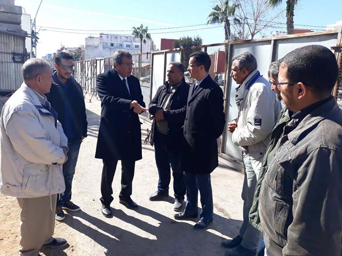 بالصور.. عامل الناظور يتفقد ورش "سوبير مارشي" ويحث على التسريع من وتيرة أشغاله لإنتهائه قبل انصرام السنة