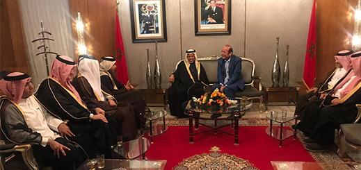 سلامة يستقبل رئيس مجلس الشورى القطري بمناسبة انعقاد مؤتمر برلمانات دول التعاون الاسلامي