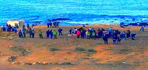 إحباط عمليتين للهجرة السرية يُسفر عن إيقاف 72 مهاجرا إفريقيا ضمنهم مغاربة بجزيرة أركمان