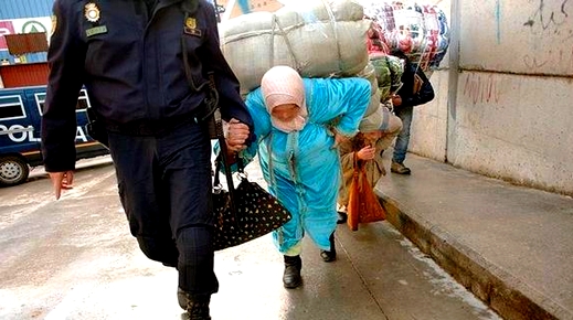 المحكمة الجنائية بسبتة تدين سيدة تمتهن التهريب المعيشي بالسجن النافذ