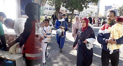 الناظور.. الهلال الأحمر يحتضن عملية إعذار 29 طفلا من أسر معوزة