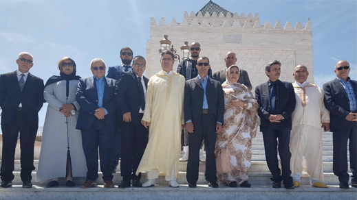 القيادة الجديدة لحزب العهد بقيادة الفتاحي تخلد ذكرى وفاة الملك محمد الخامس