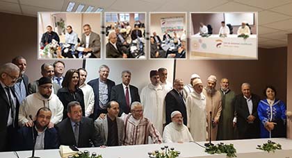 معهد جسر الأمانة للدراسات الإسلامية و فدرالية مساجد فلاندر ينظمان حفل إفطار بأنفرس