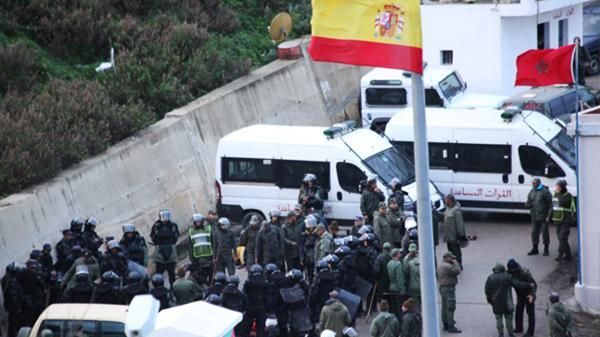 القوات المساعدة بالناظور تحبط عملية للهجرة السرية وتوقف 55 شخصا وطفلا واحدا